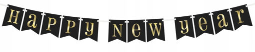 Picture of HAPPY NEW YEAR PENNANT BANNER - 7FT
